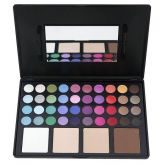 Paleta com 44 sombras + pó compacto